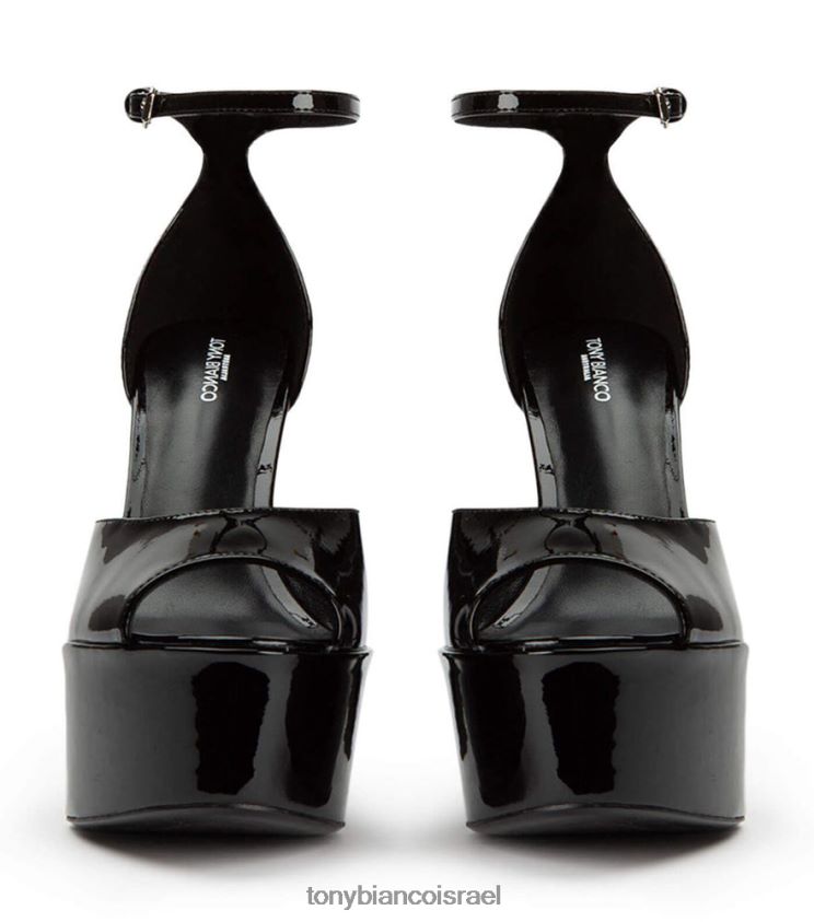 עקבי פלטפורמה | נשים פטנט שחור Tony Bianco עקבי jayze 8BNR8T8